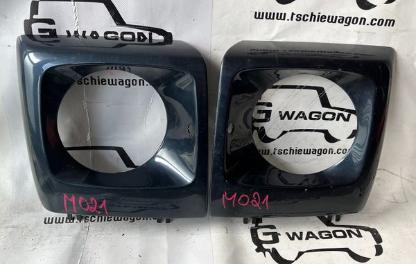 Scheinwerferabdeckungs Set W463 Mercedes G / Puch G gebraucht (M021)